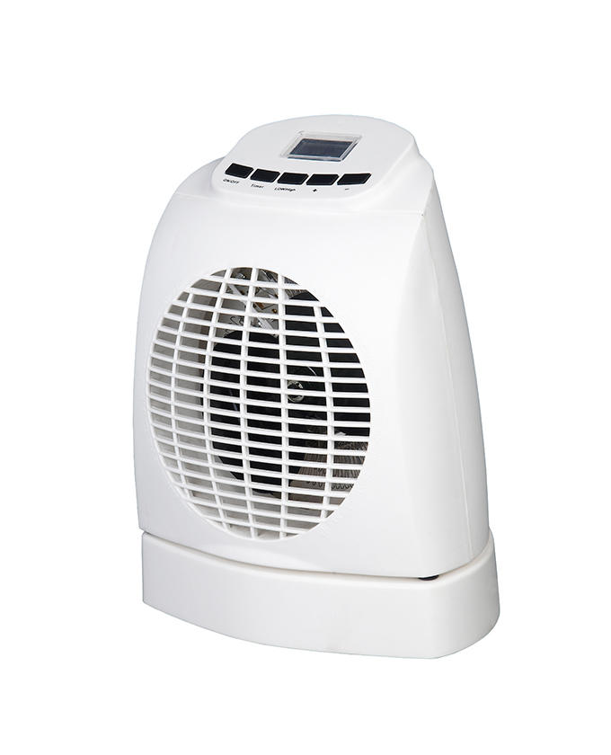Mini ventilátorový ohrievač s nastaviteľným termostatom